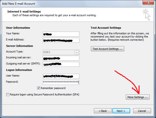 Cài đặt outlook 2007 Cài đặt outlook 2007